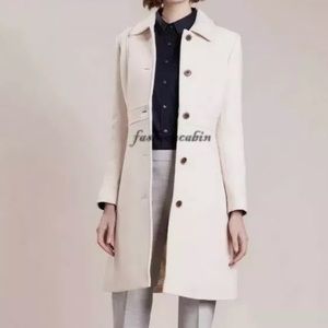 JCREW wool lady day coat Size OO, Vanilla
